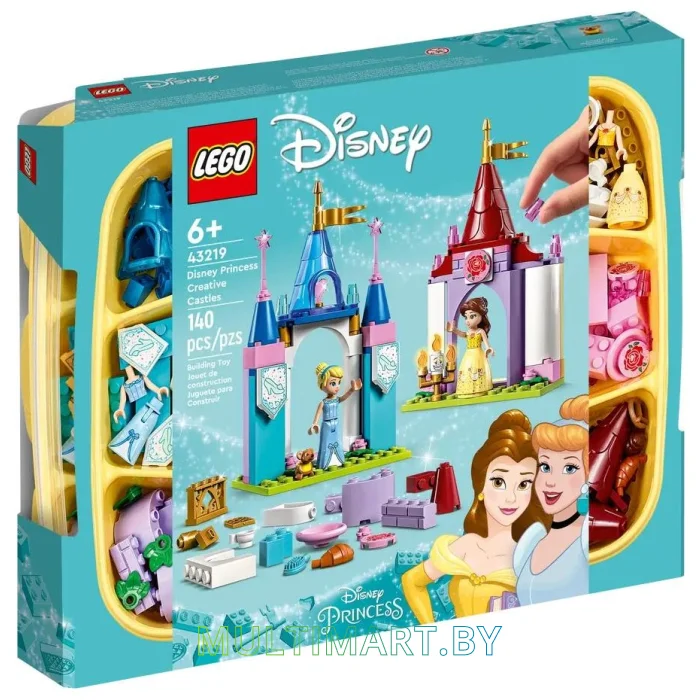 Конструктор LEGO Disney Princess 43219 Творческие замки принцесс Диснея